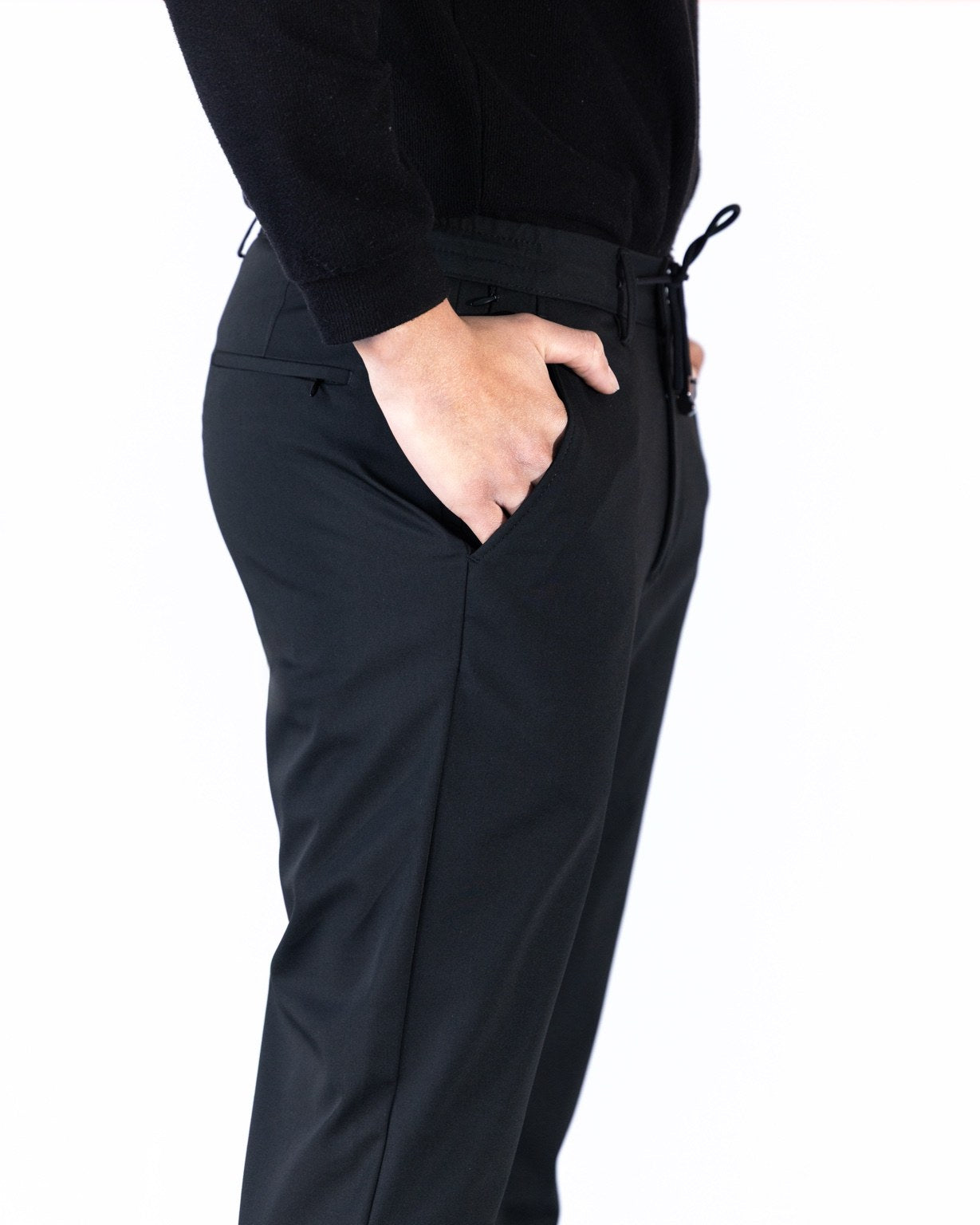 Erkek Pantolon Jogger Fermuarlı