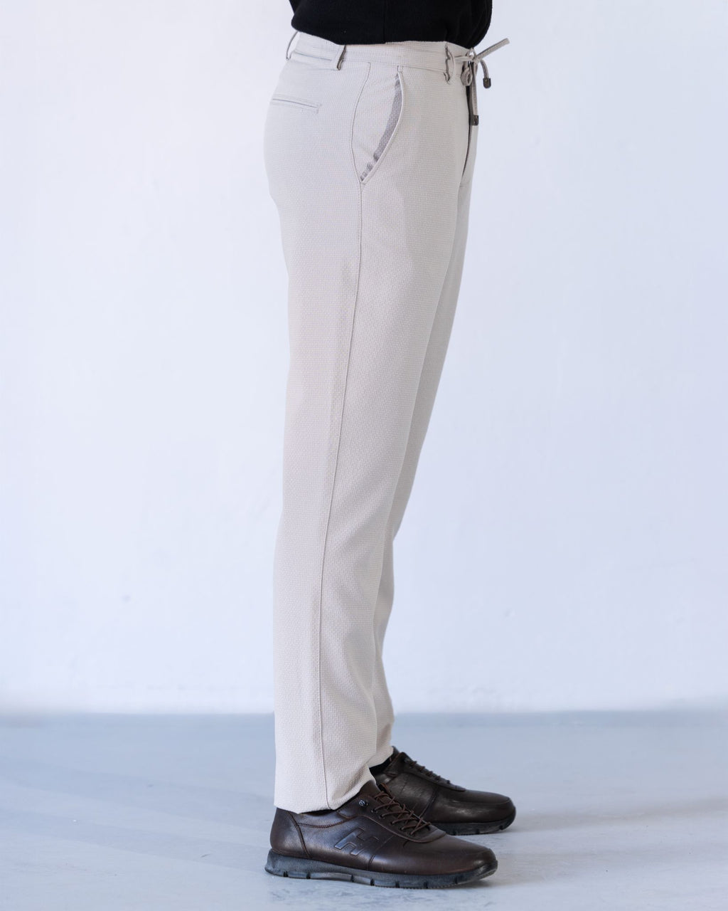 Erkek Pantolon Jogger Bej