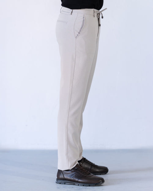 Erkek Pantolon Jogger Bej