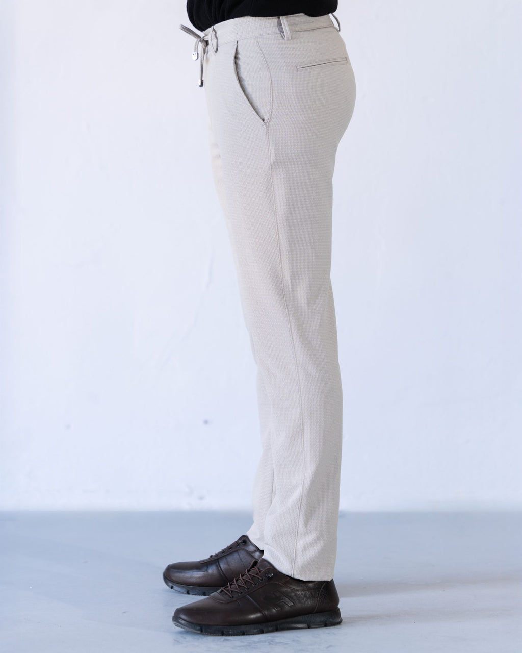 Erkek Pantolon Jogger Bej