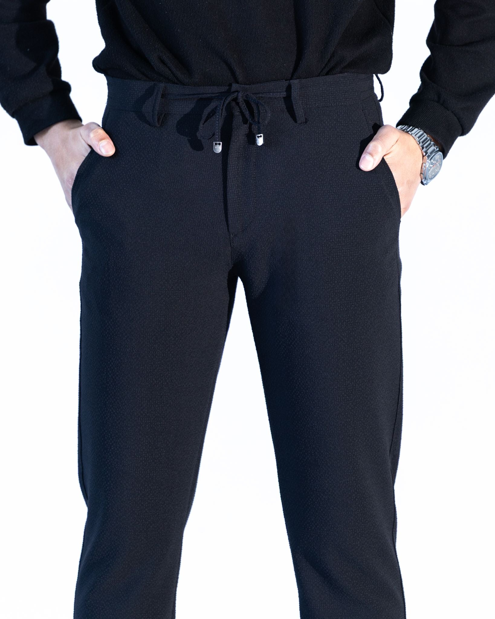 Erkek Pantolon Jogger Siyah